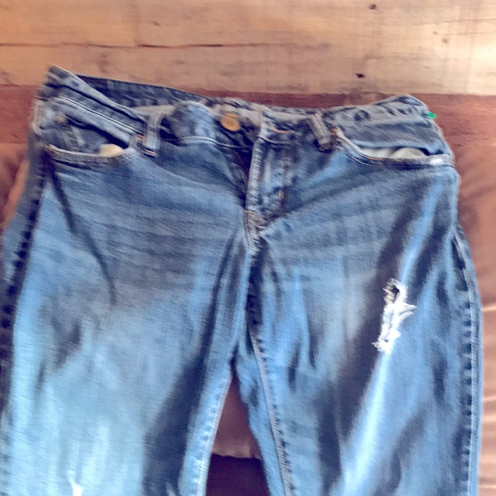American eagle boyfriend jeans size 8